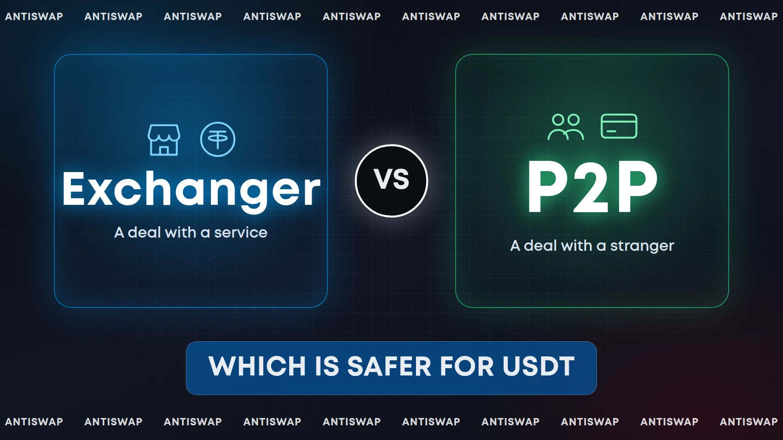 Exchanger or P2P: which is safer for buying and selling USDT