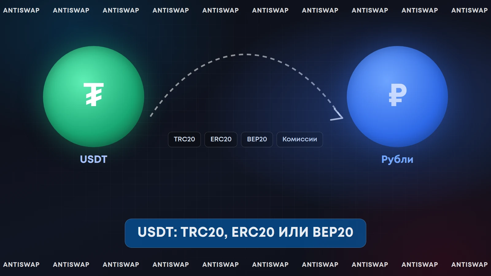 USDT: TRC20, ERC20 или BEP20